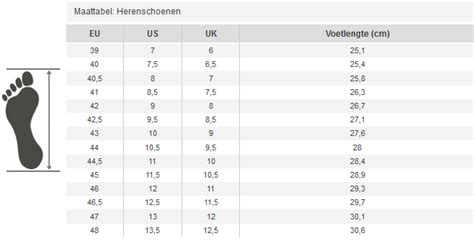 schoenmaten tabel adidas heren|adidas schoenen maat.